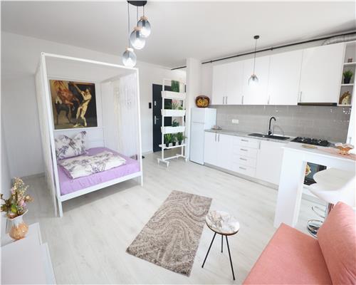 Apartament 1 camera, curte propire , in Complex Rezidential, bloc nou 2025