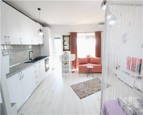 Apartament 1 camera, curte propire , in Complex Rezidential, bloc nou 2025